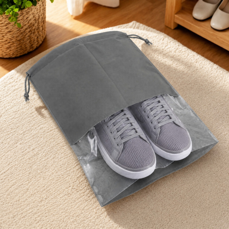 Storm Cloud Storage Bag Designed for Home Organization &amp; Storage – Grey (H-45, W-36 CM)