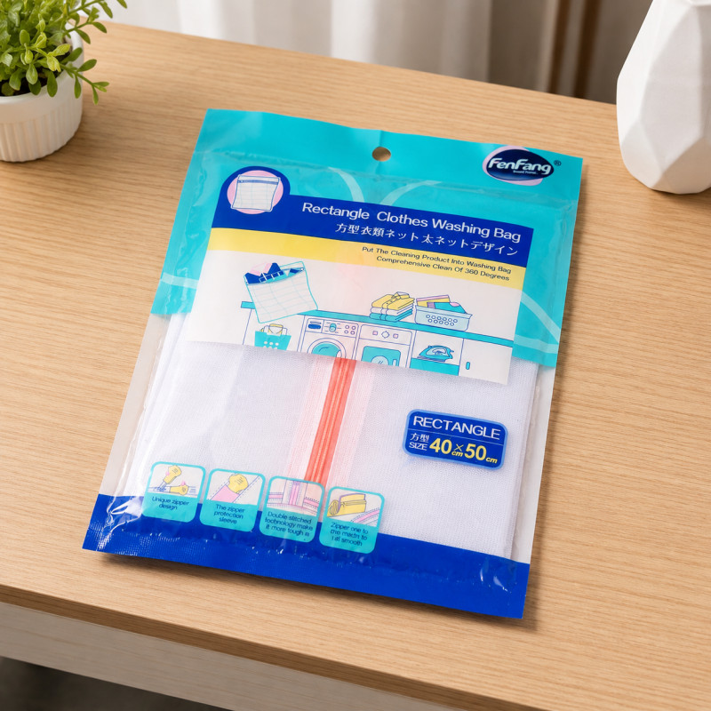 Master Grade Laundry Bag Designed for Effortless Laundry &amp; Garment Care – White (H-50, W-40 CM)