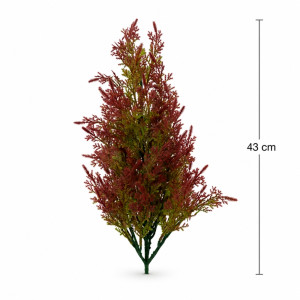 Elegant Bloom Artificial Flower Arrangement – Red (Medium)
