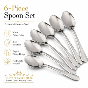 Essential Spoon – Stainless Steel Premium Quality (21x4.3cm)