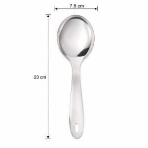 Light Choice Spoon Rest Designed for Elegant Dining &amp; Entertaining – Stainless Steel (H-23, W-7.5 CM)