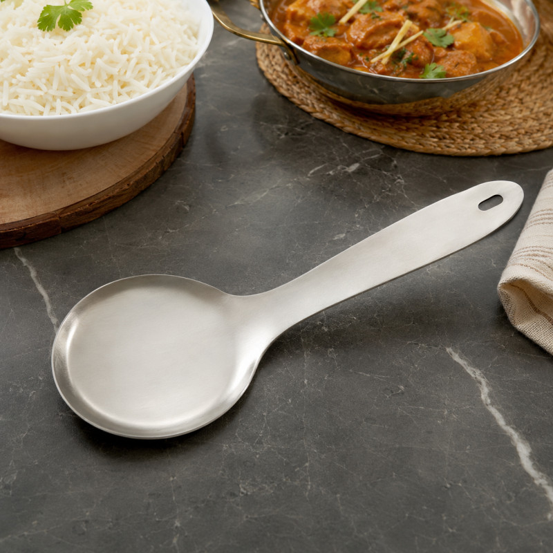 Light Choice Spoon Rest Designed for Elegant Dining &amp; Entertaining – Stainless Steel (H-23, W-7.5 CM)
