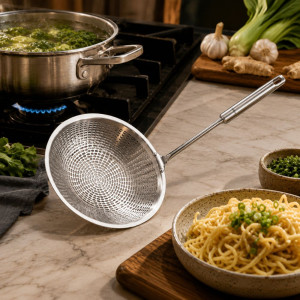 Stainless Steel Skimmer Strainer – Silver (46x20)