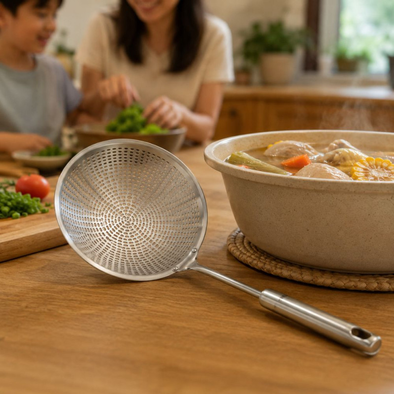 Stainless Steel Skimmer Strainer – Silver (46x20)