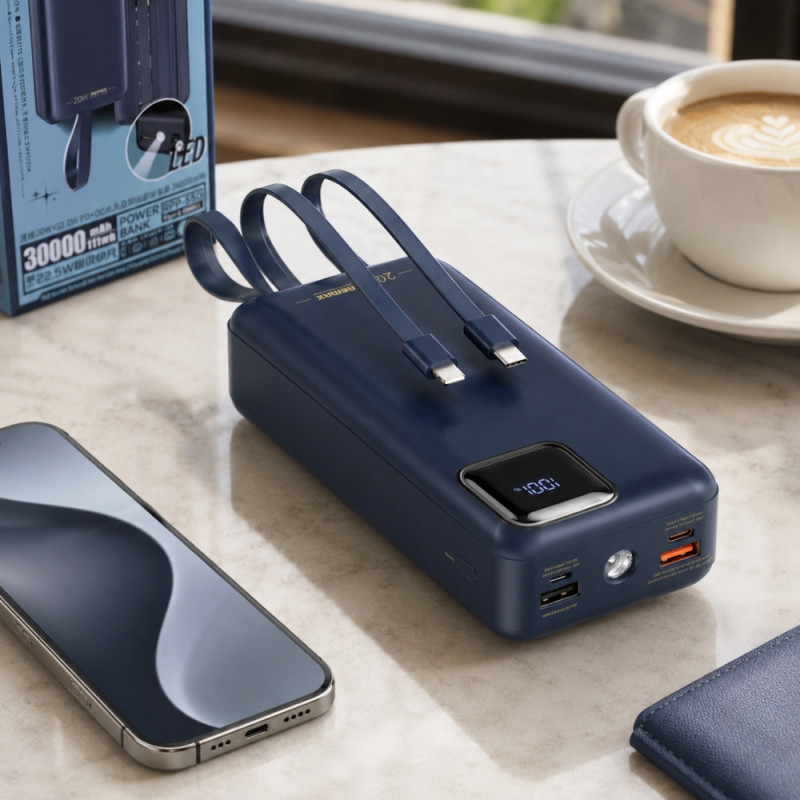 30000mAh Fast Charging Power Bank 