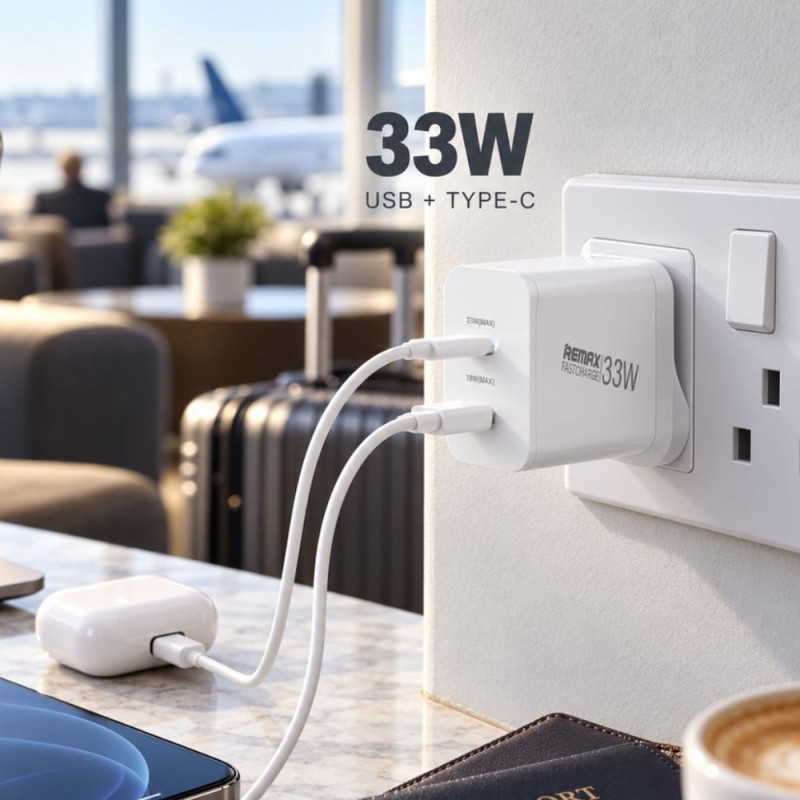 Remax 33W Fast Charger