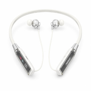 Heritage neckband earphones in white. – White & Black (19 x 15 cm) Heritage neckband earphones in white. – White & Black (19 x 15 cm)