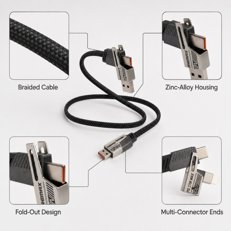 Data Cable - 65W - 1m