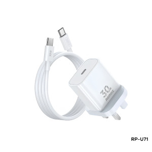Professional Remax RP-U71 30W GaN Wall Charger – High-Efficiency Fast Charging Professional Remax RP-U71 30W GaN Wall Charger – High-Efficiency Fast Charging