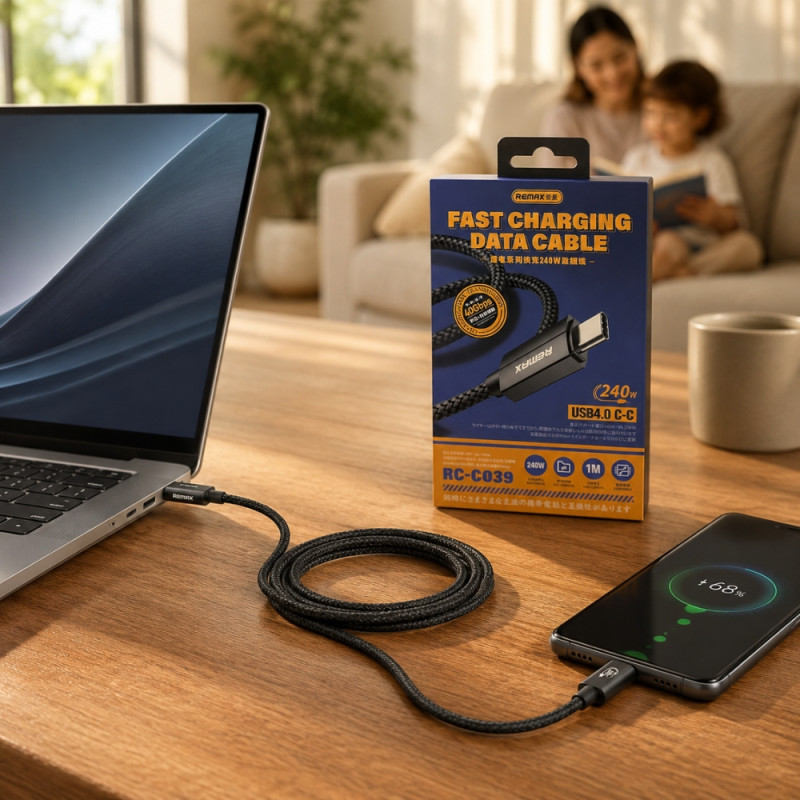 240W Type C to C - Fast Charging Data Cable