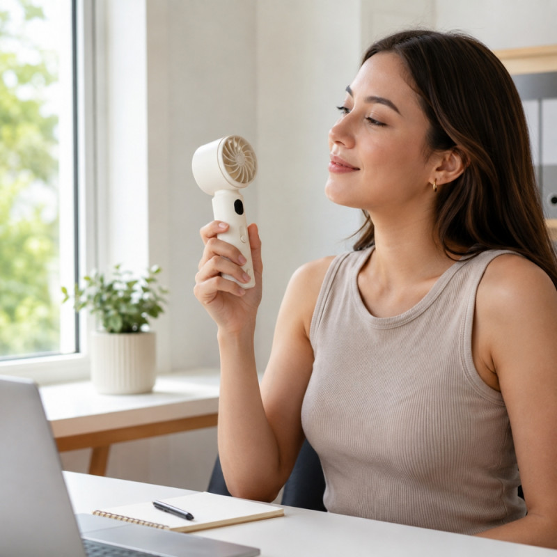 Variable Speed Handheld Fan