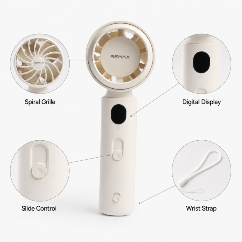 Variable Speed Handheld Fan