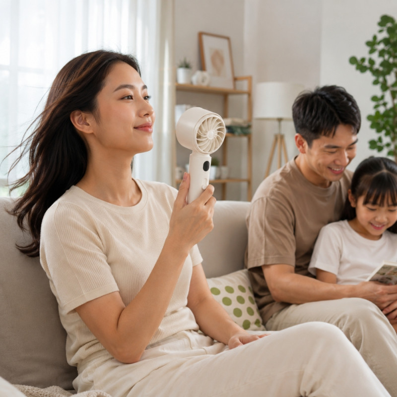 Variable Speed Handheld Fan