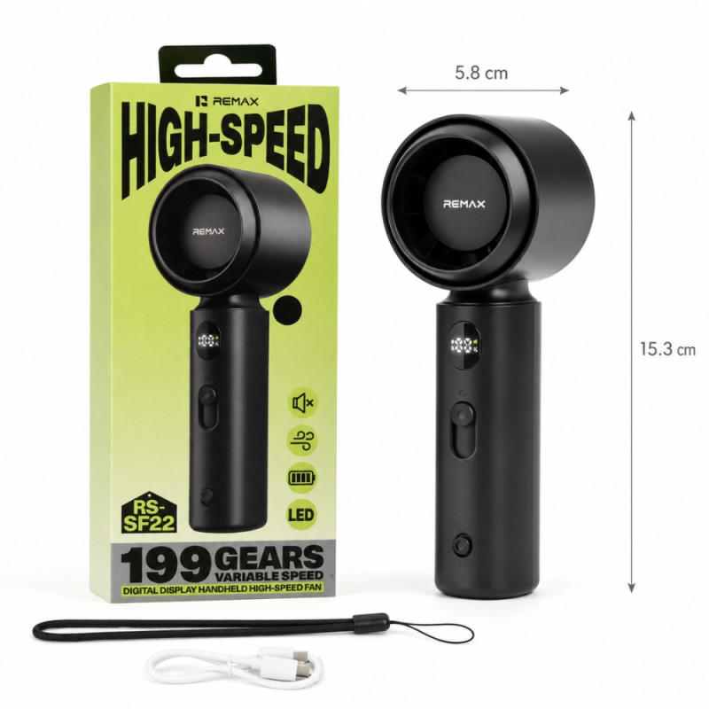 Handheld High-Speed Fan