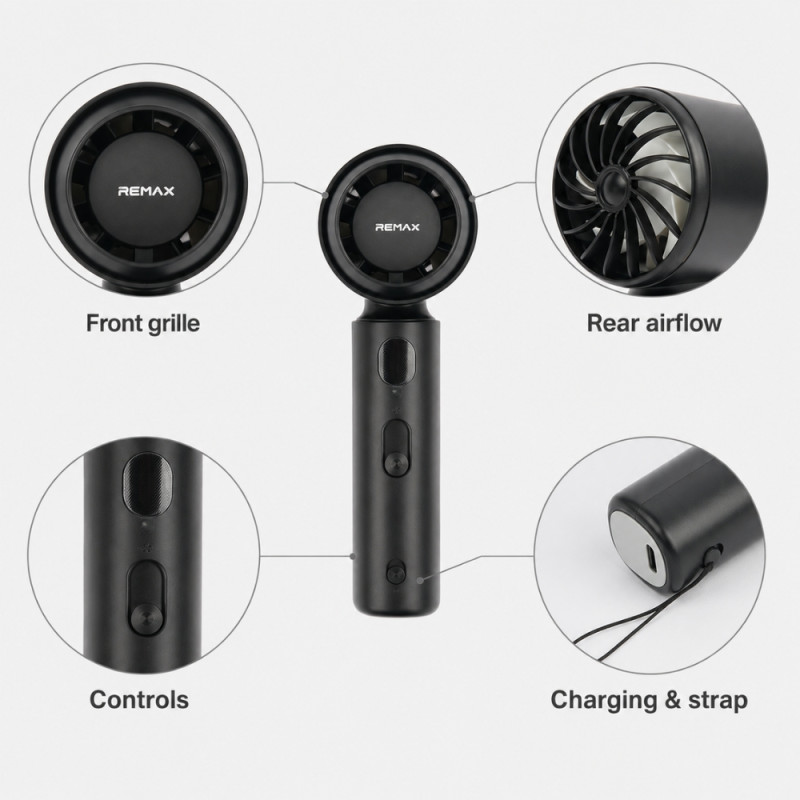 Handheld High-Speed Fan