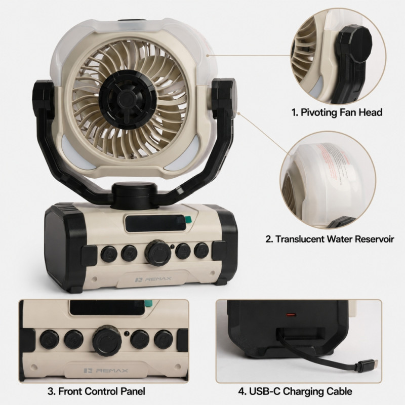 Outdoor Spray Fan