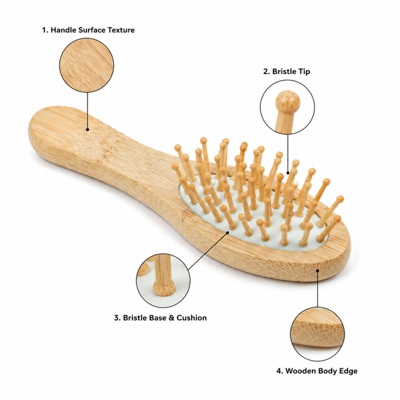 Wooden Hairbrush