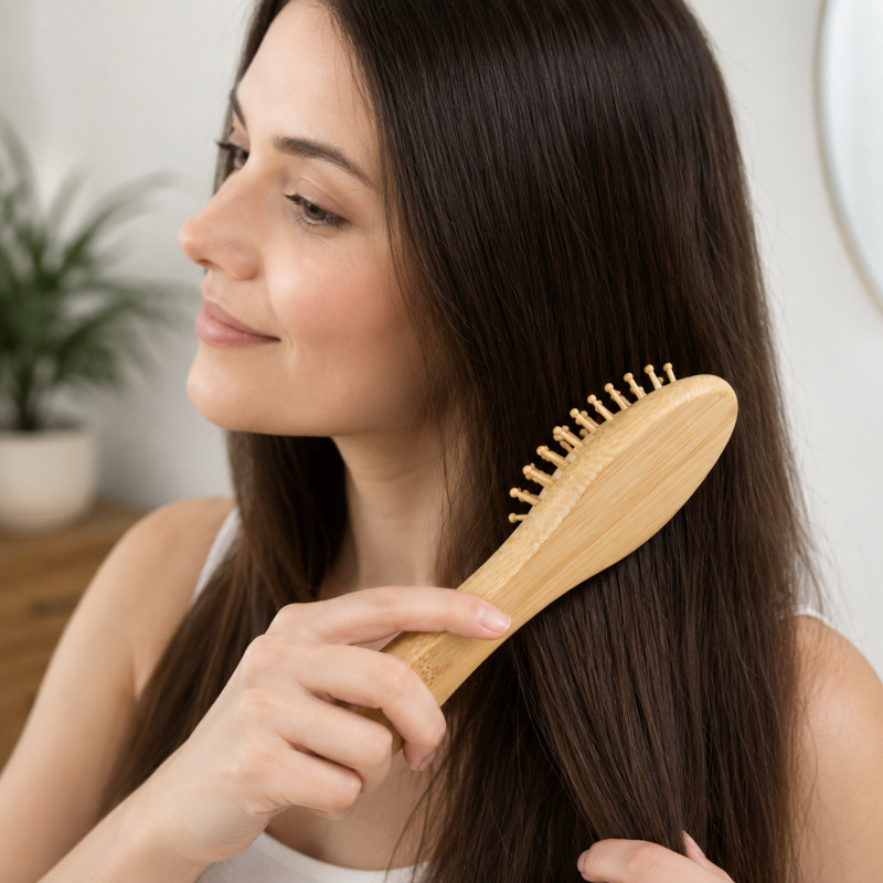 Wooden Hairbrush