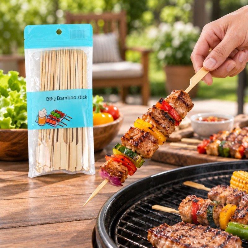 BBQ Bamboo Stick