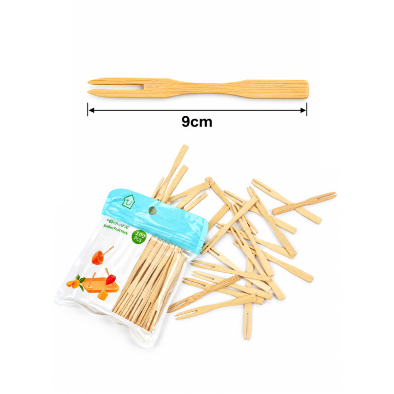 Bamboo Fruit Fork