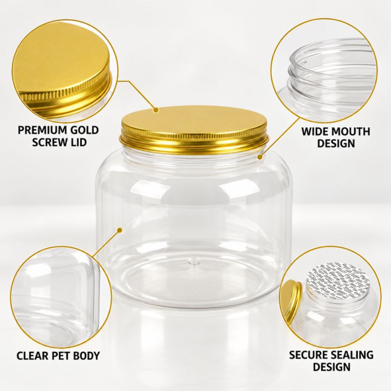 Glass Storage Jar