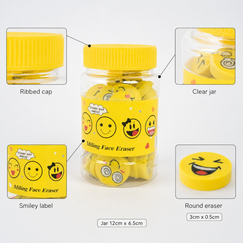 Classic Eraser – Yellow