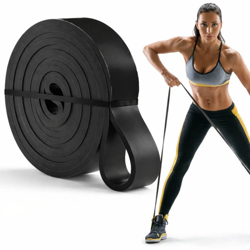 Professional TPE Resistance Band – Heavy Duty Strength & Rehabilitation Tool (110cm)