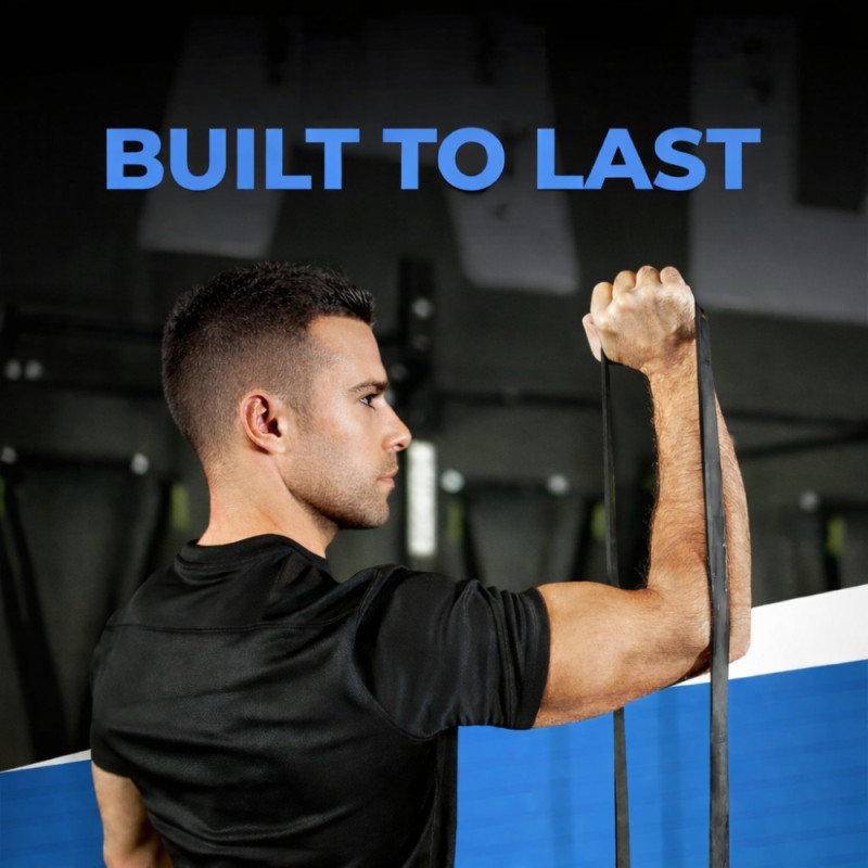 Professional TPE Resistance Band – Heavy Duty Strength & Rehabilitation Tool (110cm)