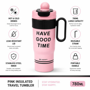 Premium Vacuum Cup - Pink