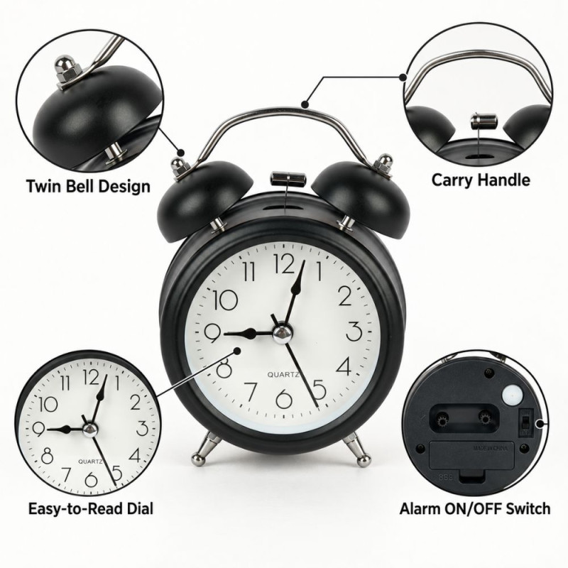 Analog Alarm Clock