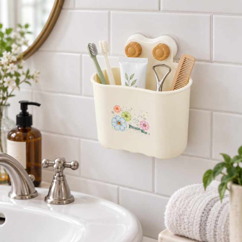 Wall Toothbrush Rack