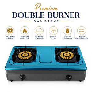Quality gas stove – Silver Premium Quality (70 x 39 x 15cm)