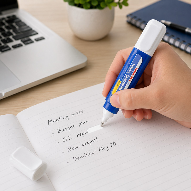 Superior correction pen – Blue Premium Quality (5 PCS)