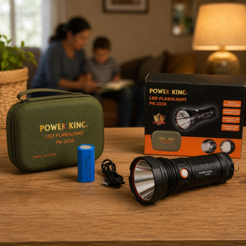Power King LED Flashlight