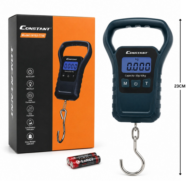 Digital Hanging Weight Scale (50 g-50 kg)