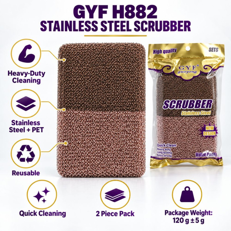 Stainless Steel Scrubber