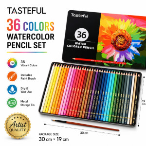 Supreme Gleam Colored Pencils Designed for Creative Expression & Office Use – Multi Color (H-30, W-19 CM) Supreme Gleam Colored Pencils Designed for Creative Expression & Office Use – Multi Color (H-30, W-19 CM)