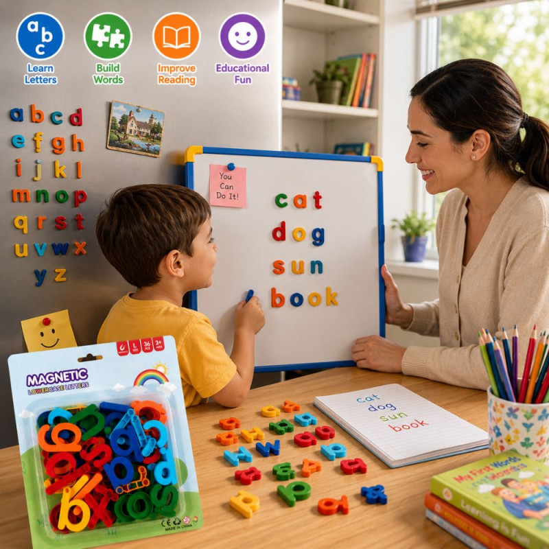 Premium Magnetic letters – MiltiColor Premium Quality (20 x 15 cm)