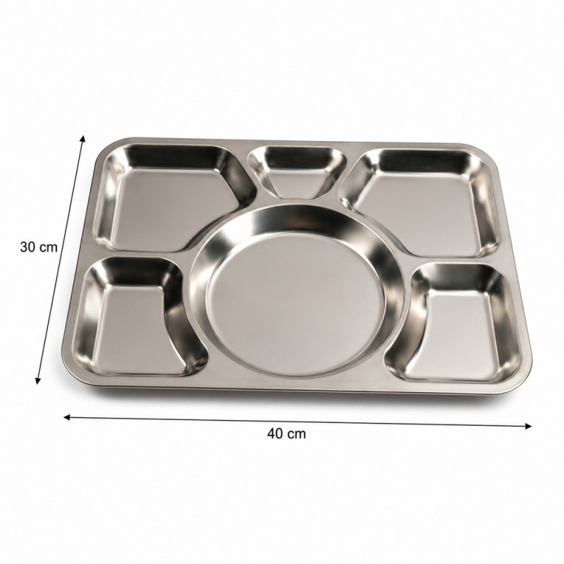 Stainless Steel Meal Tray