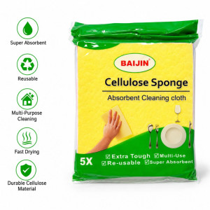 Professional Cleaning Cloths – Green Premium Quality (25 x 20 cm)