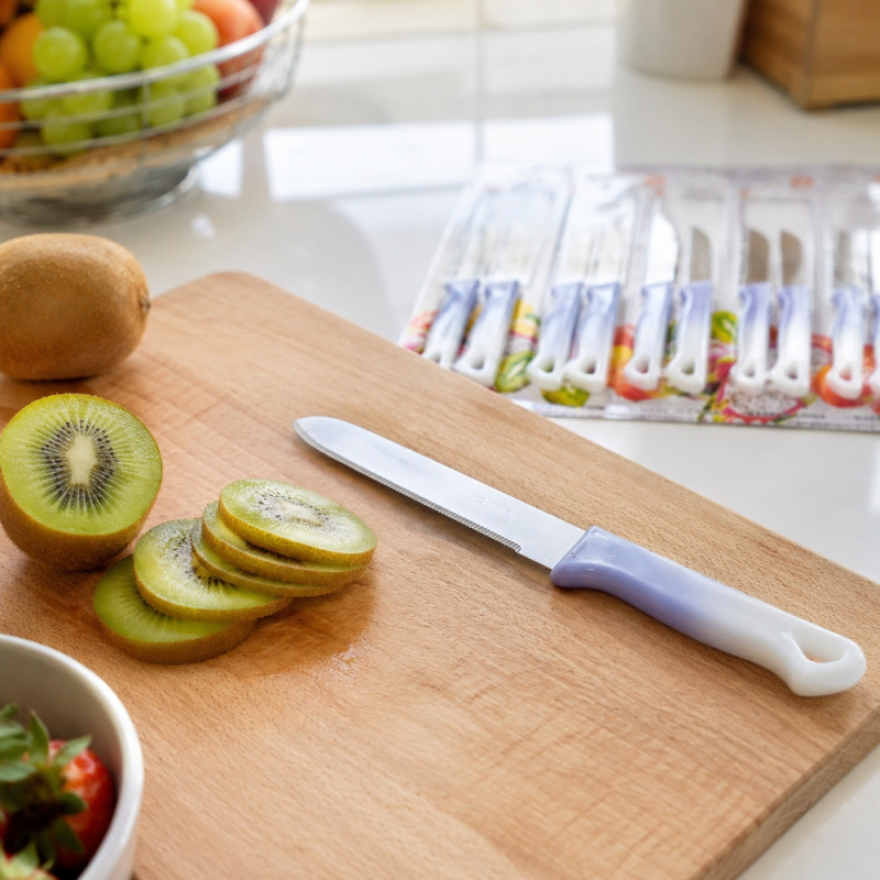 Stainless Steel Knife Set - 12pcs