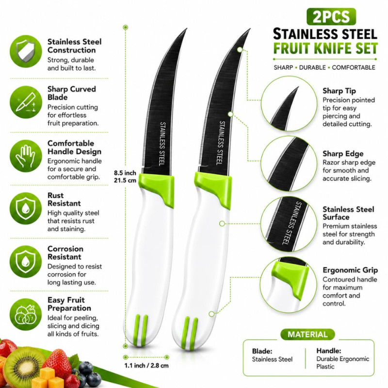 Fruit Knife Set