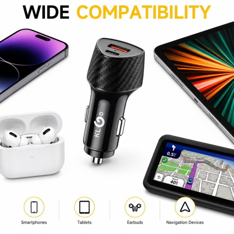 Fast Charging Car Charger - 45W