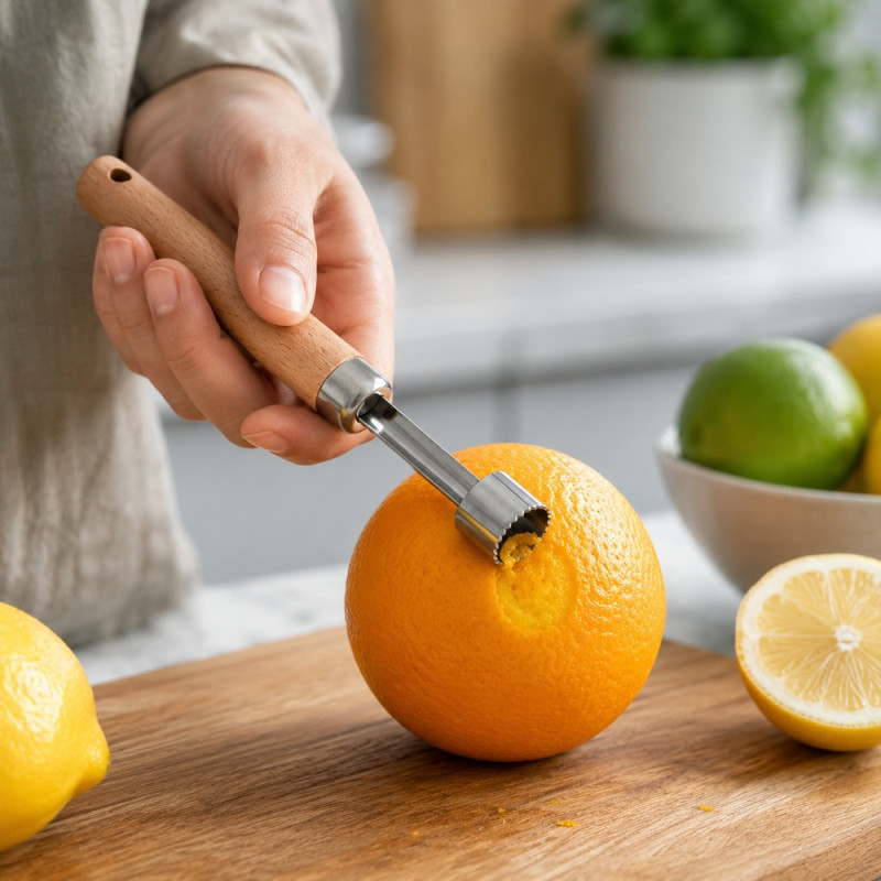 Stainless Steel Citrus Peeler