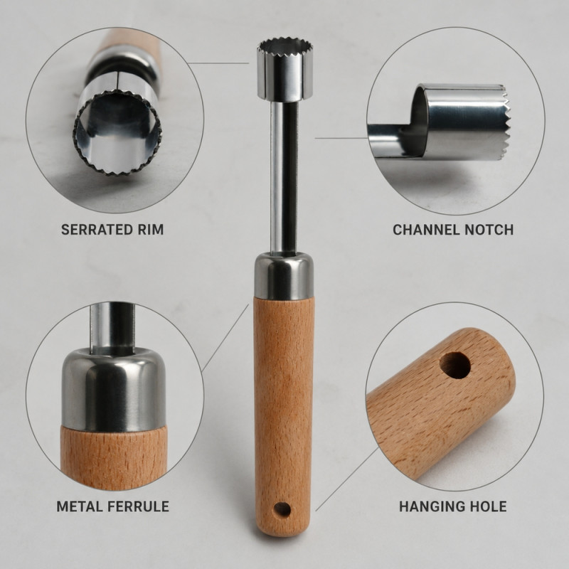 Stainless Steel Citrus Peeler