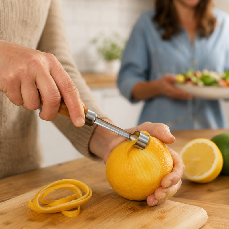 Stainless Steel Citrus Peeler