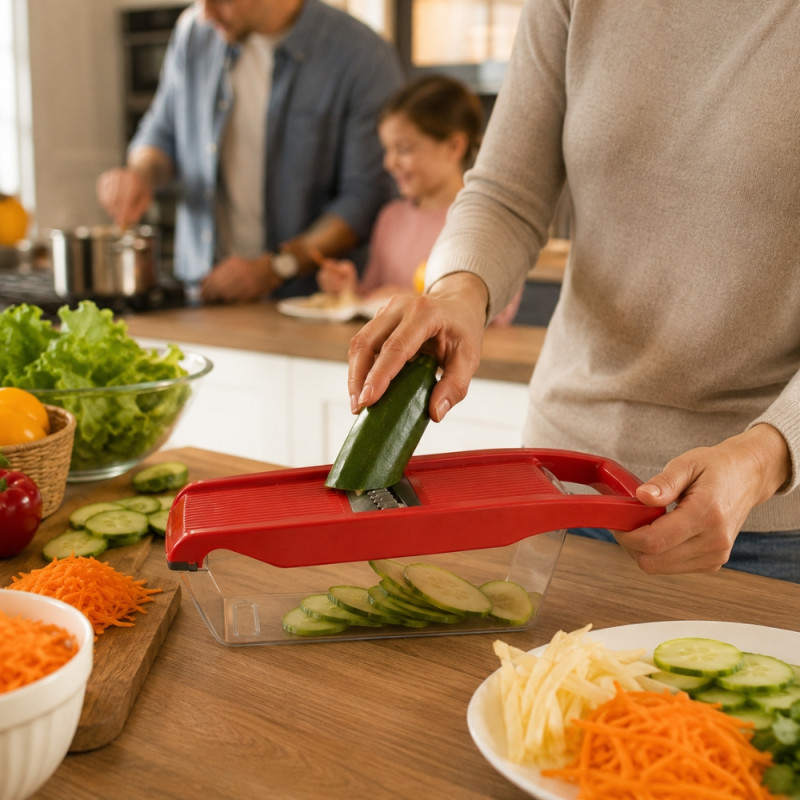Stainless Steel Multifunction Vegetable Slicer