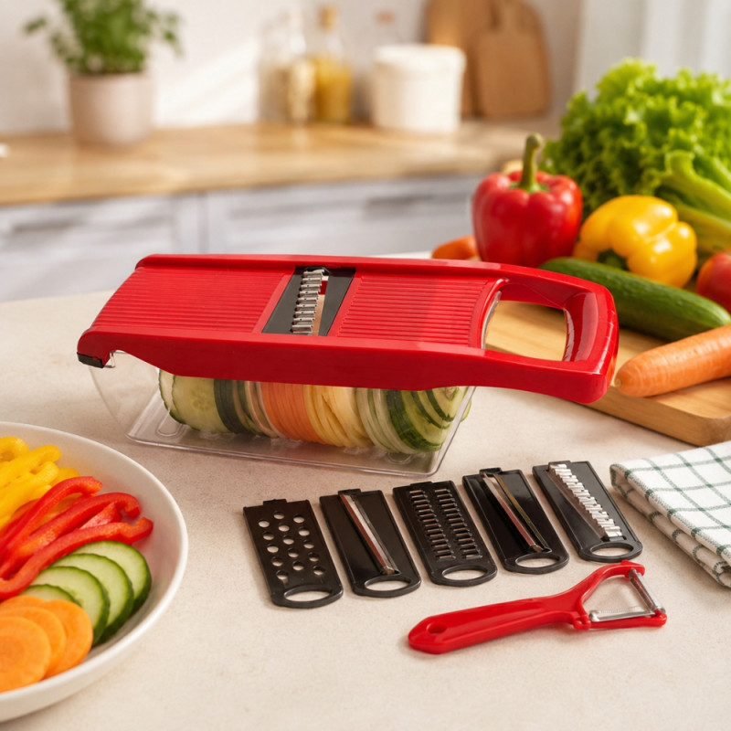 Stainless Steel Multifunction Vegetable Slicer