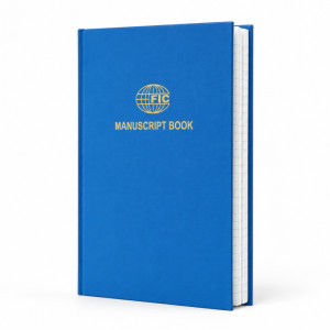 Professional Blue Hardcover Manuscript Notebook – Ruled Pages – 32x21x2.3cm Professional Blue Hardcover Manuscript Notebook – Ruled Pages – 32x21x2.3cm