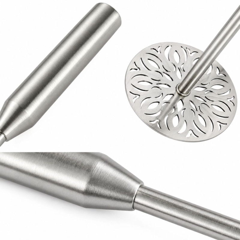 Stainless Steel Potato Masher – Silver (25.5x9cm)
